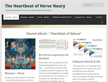 Tablet Screenshot of hervenoury.com